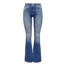 achat Jean Only femme BLUSH MID FLARED REA1319 face