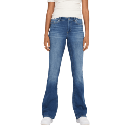achat Jean Only femme BLUSH MID FLARED REA1319 face porté
