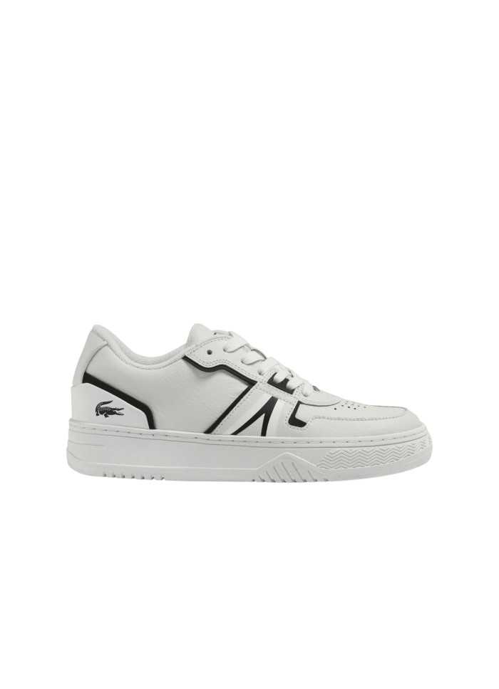 Achat chaussures Lacoste homme L0001 Core Essentials blanches profil