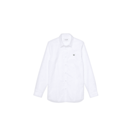 Achat chemise Lacoste homme CORE ESSENTIALS blanche face