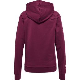 Achat vêtements sweat zippé femme Hummel MOVE GRID COT. ZIP HOODIE dos