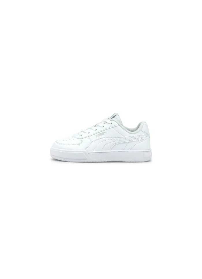 Achat chaussures puma ps caven enfant blanches profil
