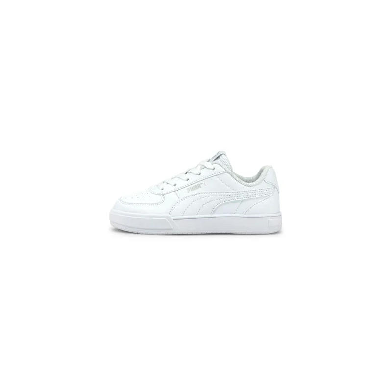 Achat chaussures puma ps caven enfant blanches profil