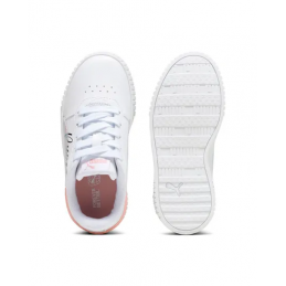 Achat chaussures PUMA PS Carina 2 C Wings blanches fille dessus