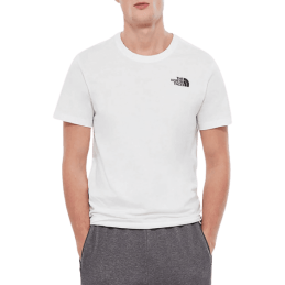 Achat t-shirt homme The North Face REDBOX devant blanc