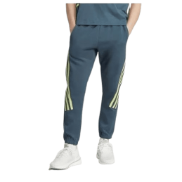 Achat Pantalon de survêtement Adidas à 3 bandes FUTURE ICONS Homme Bleu face mannequin