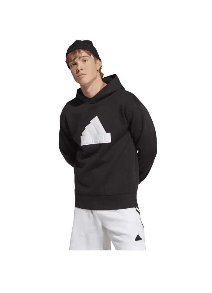 Achat Sweat-shirt à capuche Adidas FUTURE ICONS Badge Of Sport Homme Noir face