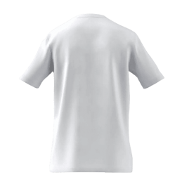 Achat T-shirt Adidas Homme en Jersey à petit logo ESSENTIALS Blanc dos