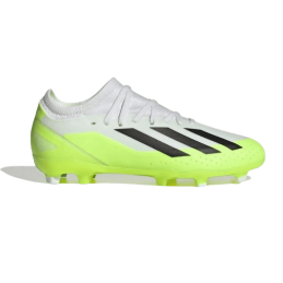 Achat crampons football Adidas Enfant X CRAZYFAST.3 Terrain souple Jaunes profil