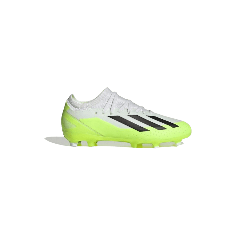 Achat crampons football Adidas Enfant X CRAZYFAST.3 Terrain souple Jaunes profil