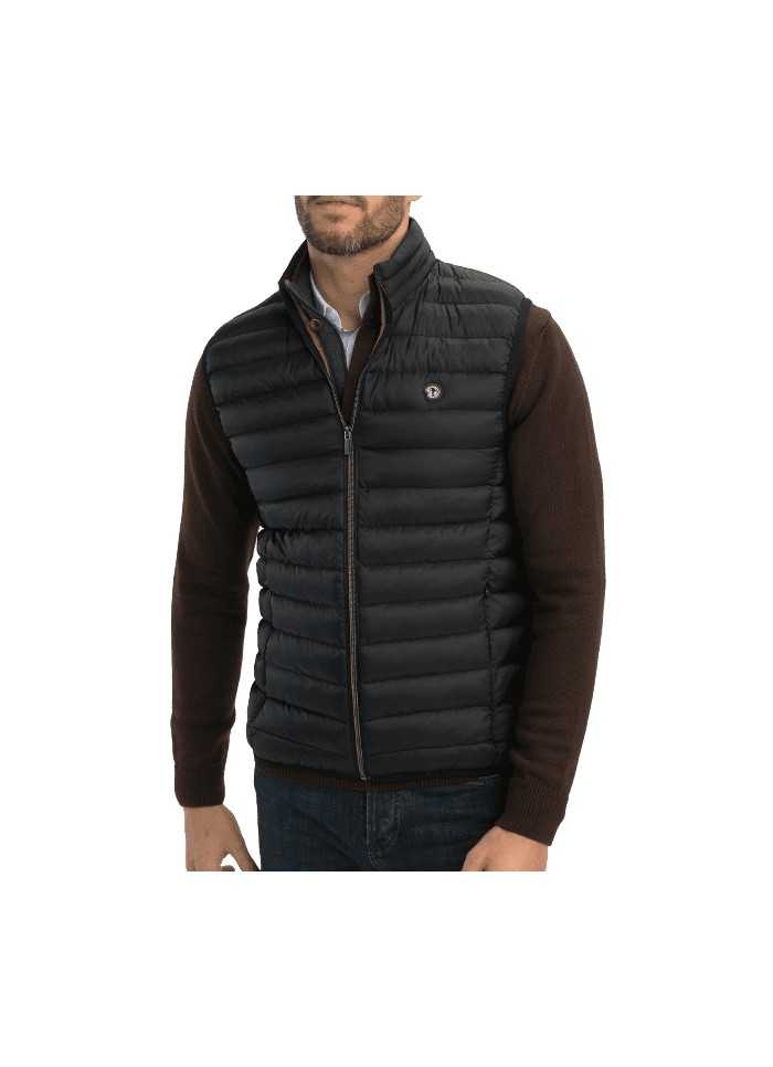 Achat veste sans manches homme Benson and Cherry SLOT noire