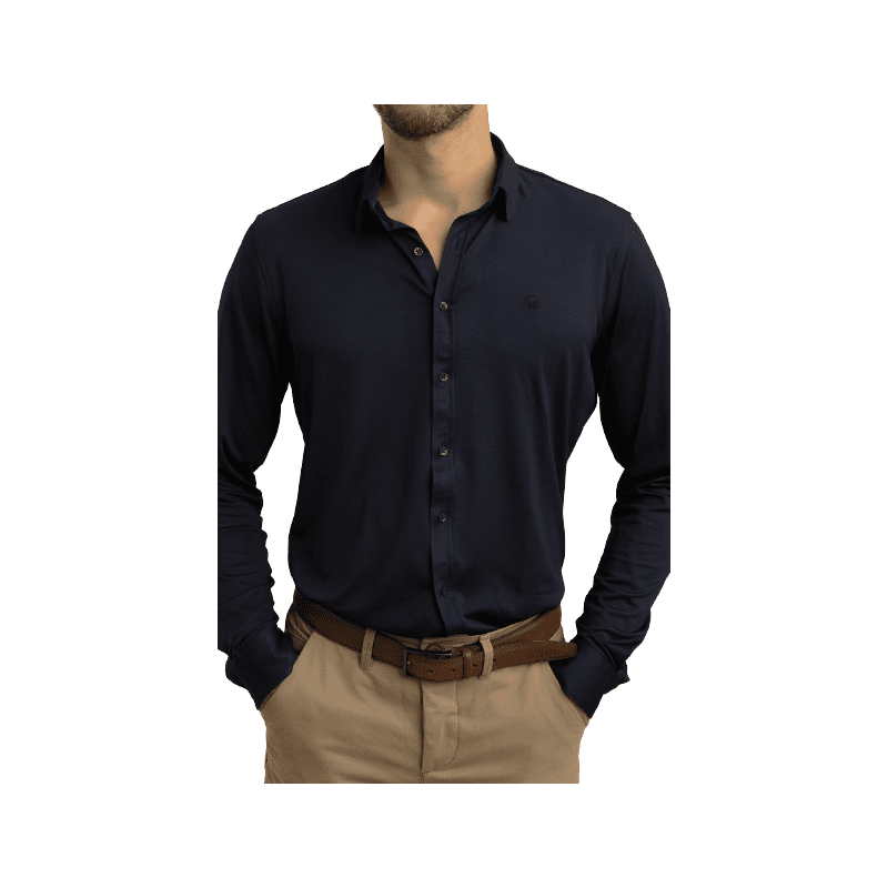 Achat chemise homme Benson and Cherry LARMURE bleue marine