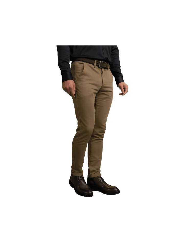 Achat pantalon chino homme Benson and Cherry JOSH vert kaki