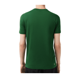 Achat T-shirt Lacoste SPORT en jersey respirant imprimé crocodile 3D Vert dos