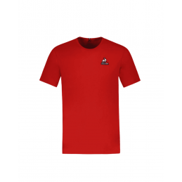 Achat T-shirt à manches courtes Le coq sportif Homme ESSENTIELS Rouge face
