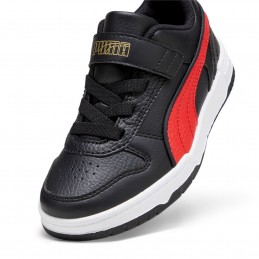 Achat Chaussure Puma Enfant PS RBD GAME LOW AC Noir face détails