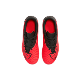 Achat Chaussure de foot à crampons Nike Junior PHANTOM GX CLUB FG/MG Rouge dessus