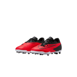 Achat Chaussure de foot à crampons Nike Junior PHANTOM GX CLUB FG/MG Rouge face