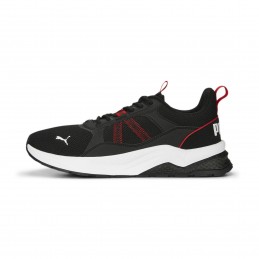 Achat Baskets Puma Homme Anzarun 2.0 Noir/Rouge profil d