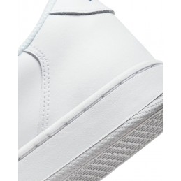 Achat Chaussure Nike Homme COURT VINTAGE Blanches détails talon