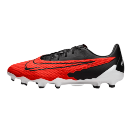 Achat Chaussures de football Nike PHANTOM GX ACADEMY FG rouges gauche