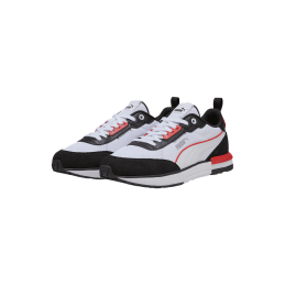 Achat Chaussure PUMA R22 Homme Blanches/Rouges face