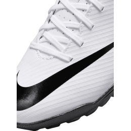 Achat Chaussures de football Nike enfant MERCURIAL VAPOR 15 CLUB TF blanches devant