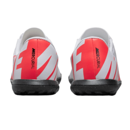 Achat Chaussures de football Nike enfant MERCURIAL VAPOR 15 CLUB TF blanches arrière