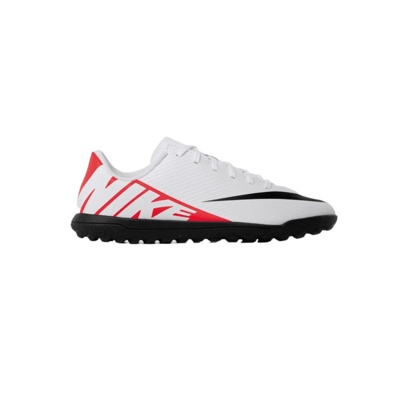 Achat Chaussures de football Nike enfant MERCURIAL VAPOR 15 CLUB TF blanches droite