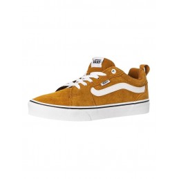 Achat Chaussures Vans Basses FILMORE Marrons/Or profil