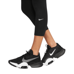 Achat Legging court à taille haute Nike Femme ONE HR CROP TGHT Noir logo