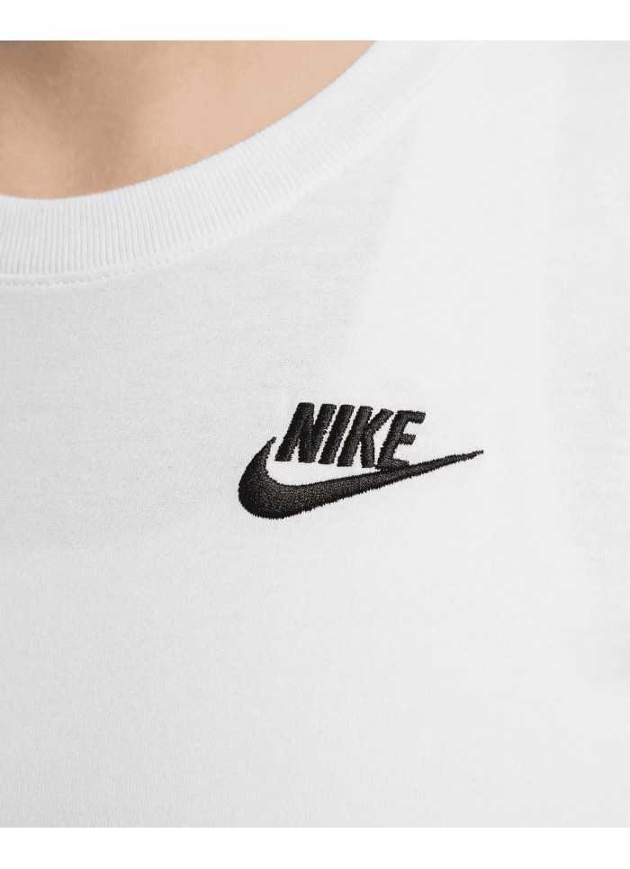 Achat T-shirt Nike Femme CLUB Blanc logo