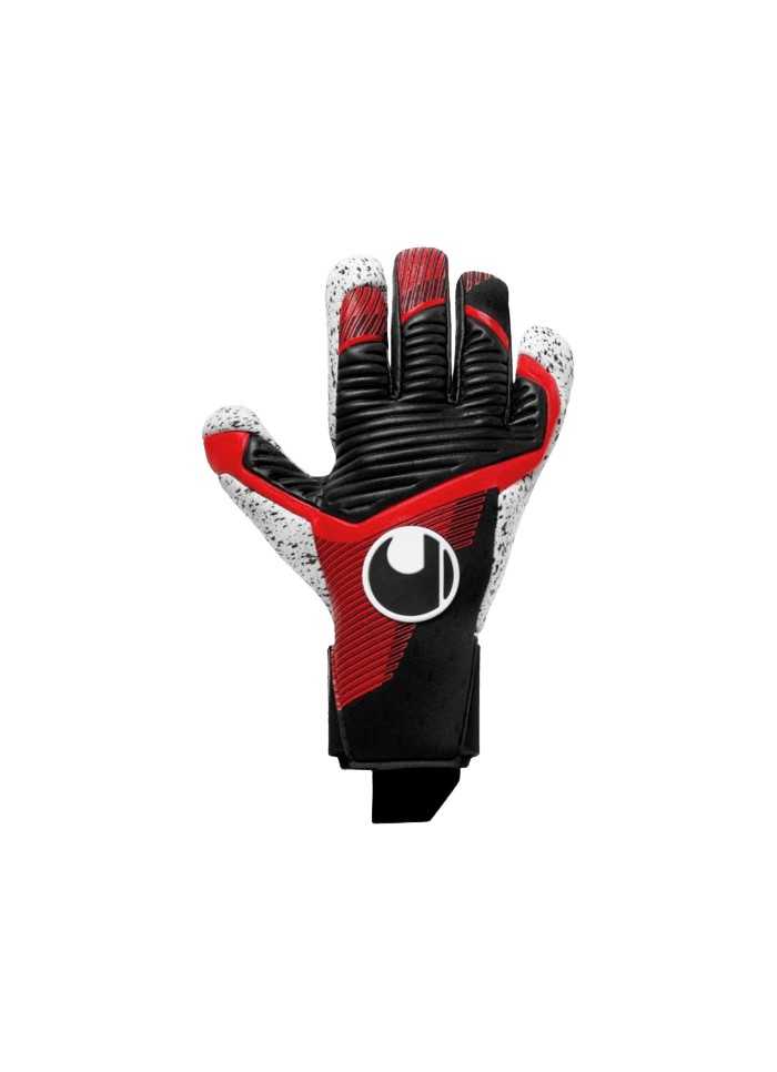 Achat Gants de gardien Uhlsport POWERLINE SUPERGRIP+ HN noir/rouge face
