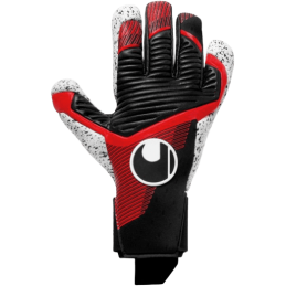 Achat Gants de gardien Uhlsport POWERLINE SUPERGRIP+ HN noir/rouge face