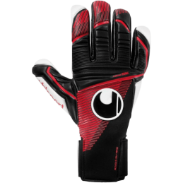 Achat Gants de gardien Uhlsport adulte POWERLINE ABSOLUTGRIP HN noir/rouge face