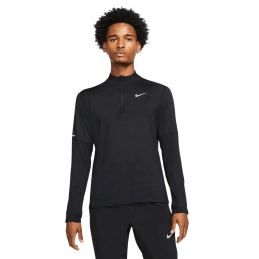 Achat Haut de running Nike Homme Dri-Fit ELMNT Noir face