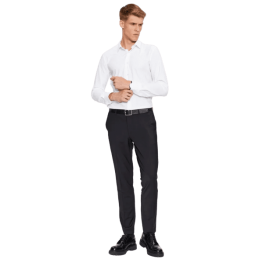 Achat Chemise BOSS homme P-HANK-S-KENT-C1-222 blanc devant