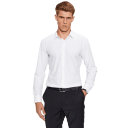 Achat Chemise BOSS homme P-HANK-S-KENT-C1-222 blanc face