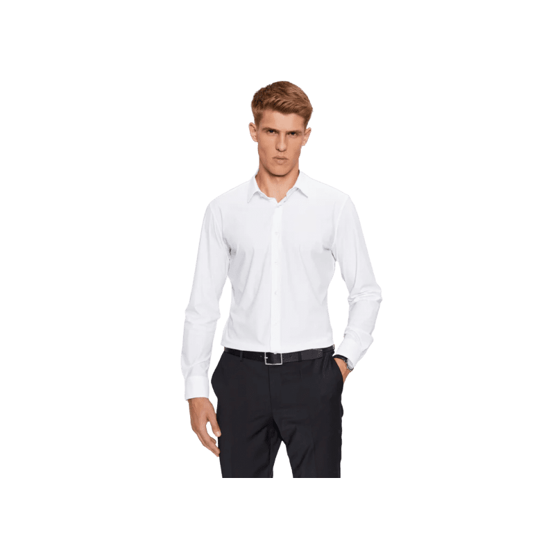 Achat Chemise BOSS homme P-HANK-S-KENT-C1-222 blanc face