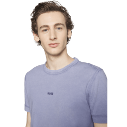 Achat T-shirt BOSS homme TOKKS violet poitrine