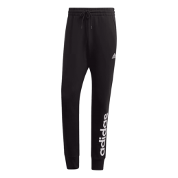 Achat Jogging Adidas Homme en molleton fuselé à logo ESSENTIALS Noir face