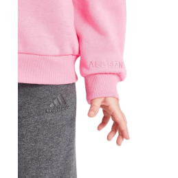 achat Ensemble Adidas Enfant Sweat et legging FL TS Rose manche