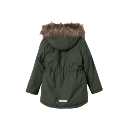 Achat Manteau NAME IT fille NKFMARLIN PARKA vert arrière