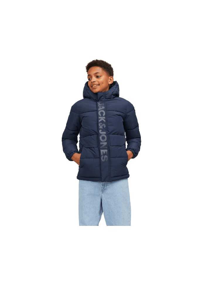 Achat Doudoune JACK&JONES enfant JCOSPEED PUFFER SN bleue face