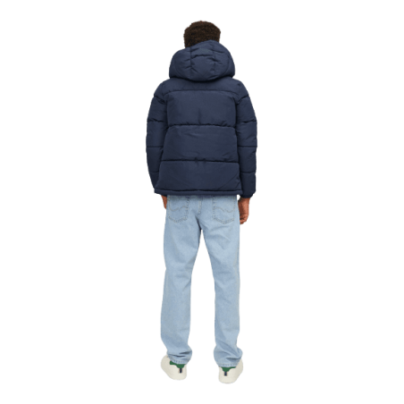 Achat Doudoune JACK&JONES enfant JCOSPEED PUFFER SN bleue arrière
