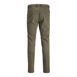 Achat Pantalon chino JACK&JONES homme JPSTMARCO JJLEWIS kaki arrière