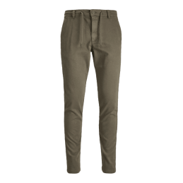 Achat Pantalon chino JACK&JONES homme JPSTMARCO JJLEWIS kaki face