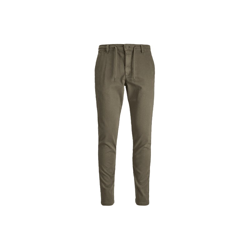 Achat Pantalon chino JACK&JONES homme JPSTMARCO JJLEWIS kaki face