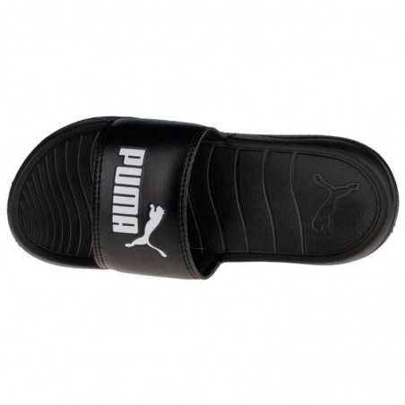 achat Claquettes PUMA Enfant POPCAT 20 Noires dessus