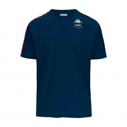 achat T-shirt Kappa Homme ANSIT BANDA ALPINE F1 Bleu face
